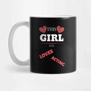 Best Birthday Gift for Actor or Aspiring Actor.  Perfect for Male/Female on Graduation or any Occasion Mug